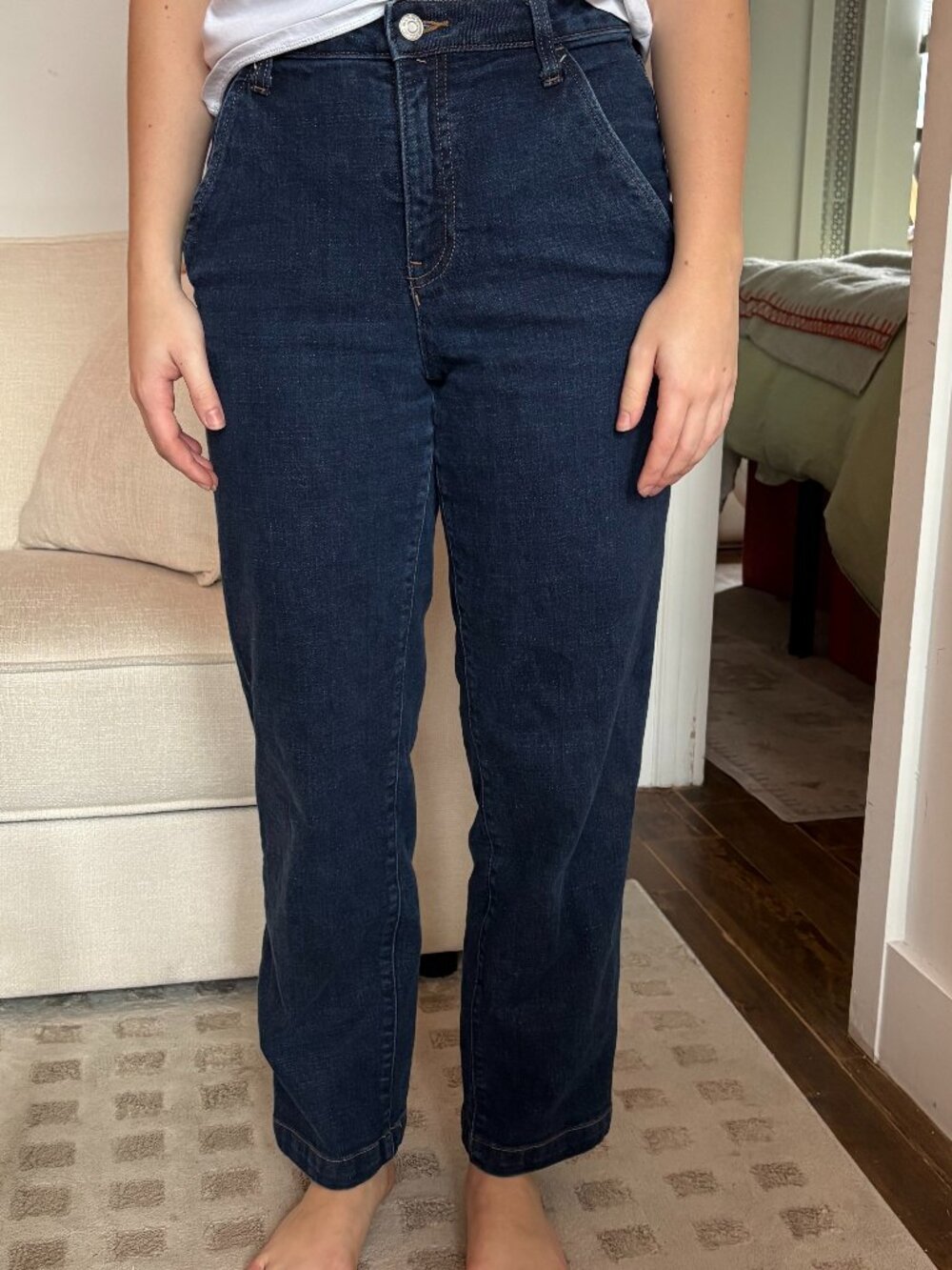 Banana Republic Women's Dark Wash Jeans Size 2